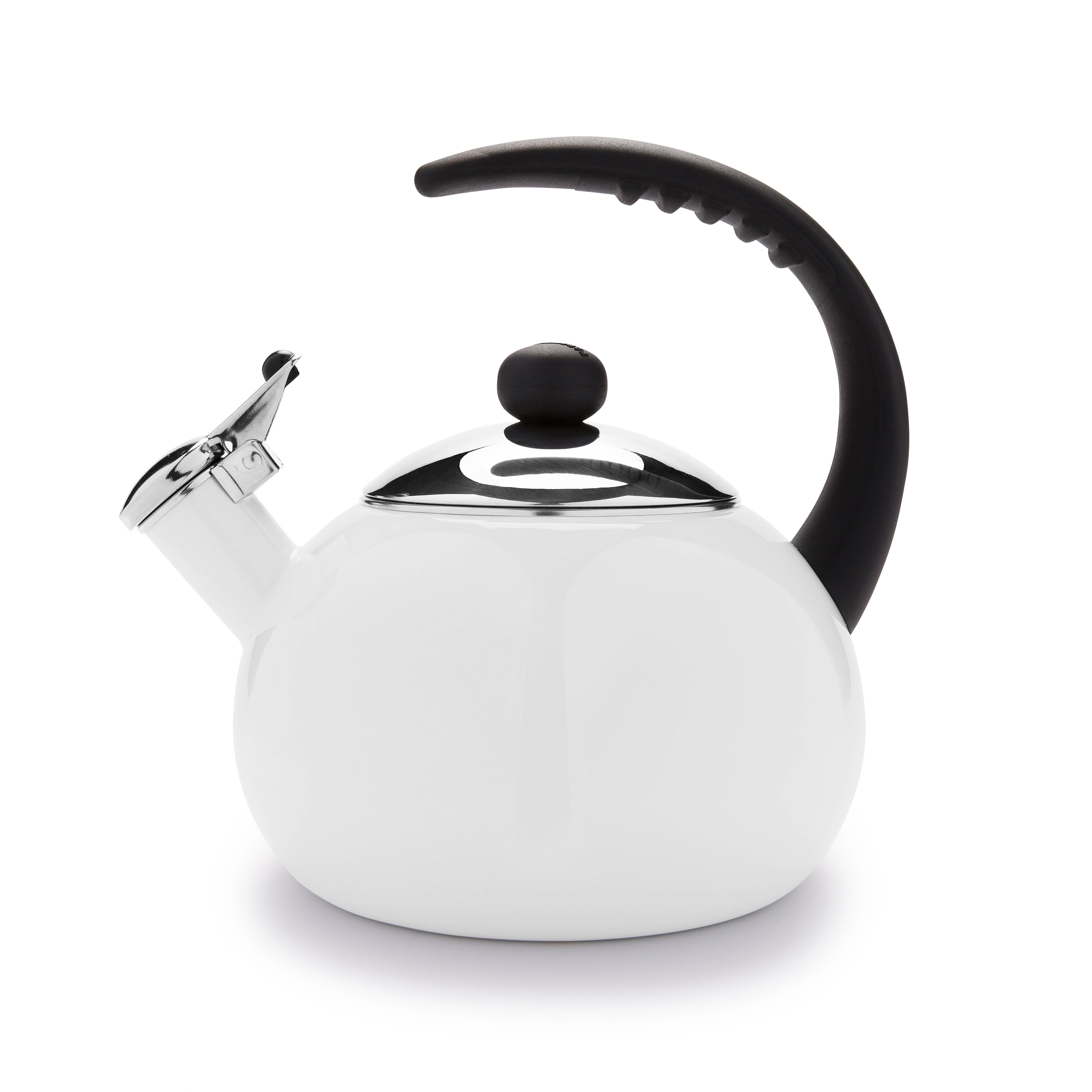 Copco 2.3 qt Valencia Brushed Stainless Steel Tea Kettle, Silver